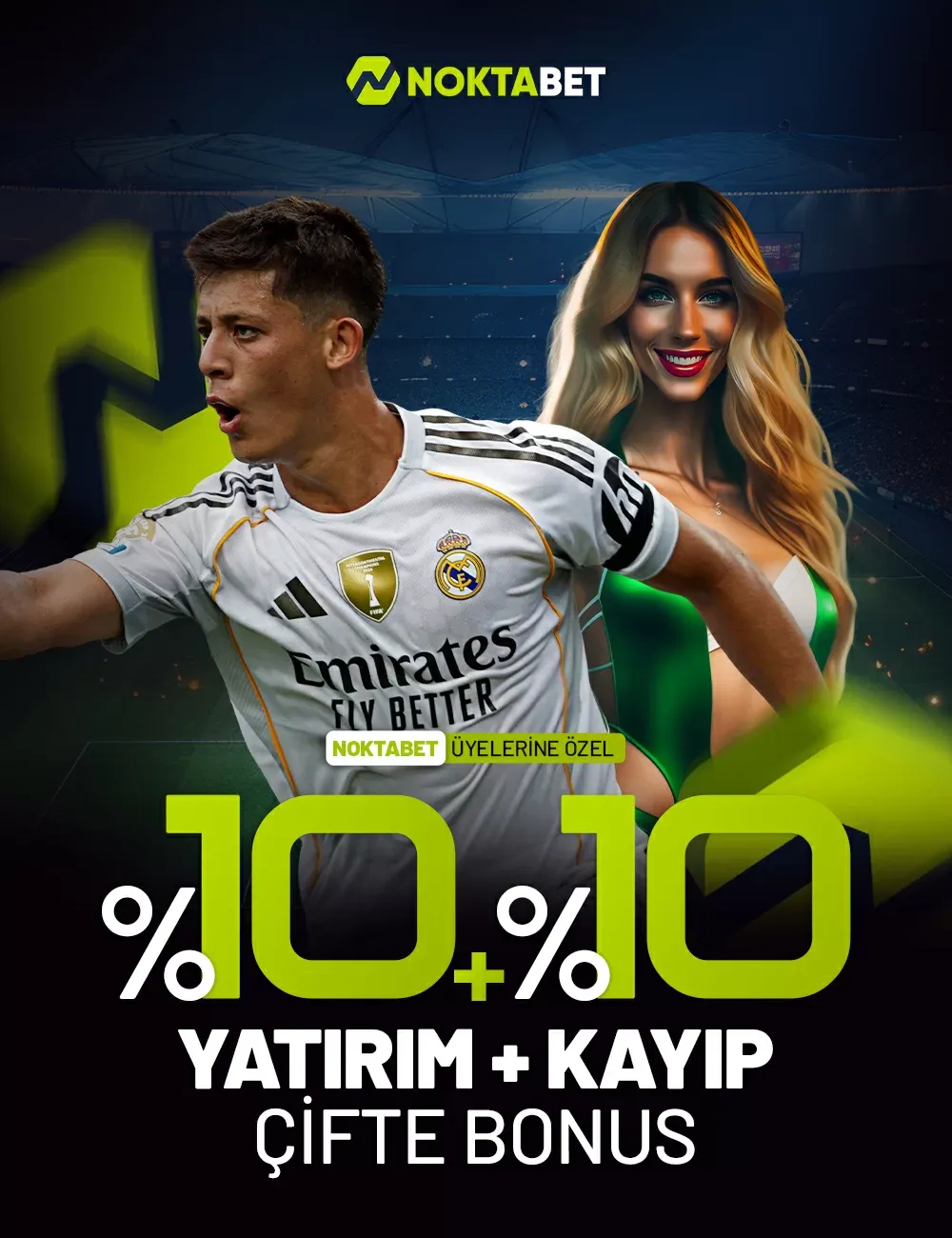 %10+%10 Double Bonusu