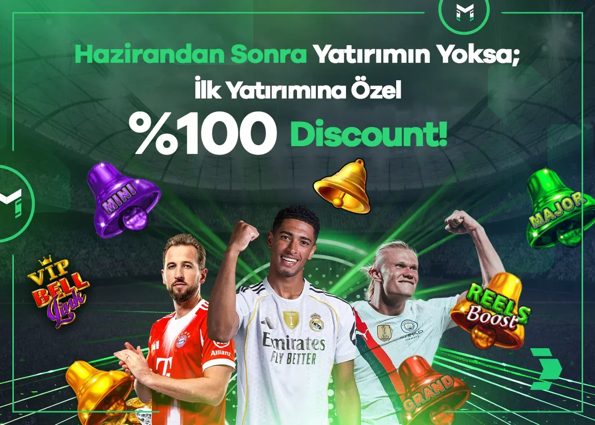 %100 Vıp Discount Bonusu