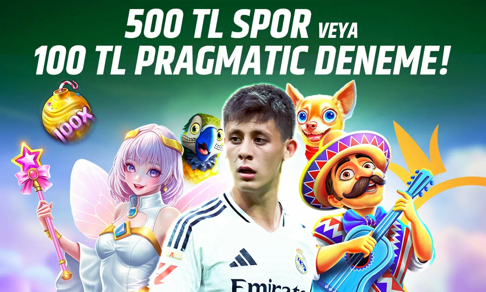 500 Tl Spor Deneme / 100 Tl Pragmatic Play Deneme