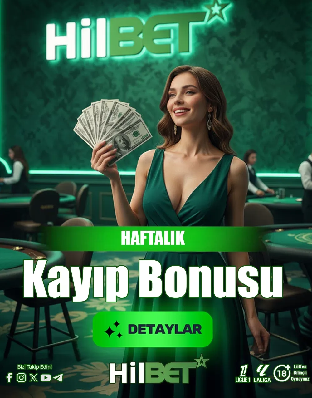 Haftalık Kayıp Bonusu