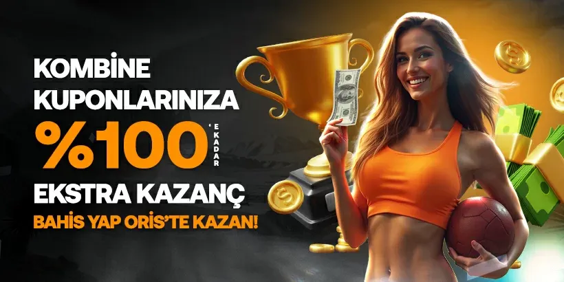 Kombine Kuponlarınıza %100'e Kadar Ekstra Kazanç